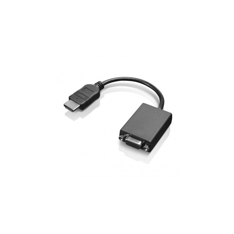 Lenovo HDMI / VGA 0,2 m Nero - TASTIERA QWERTZ